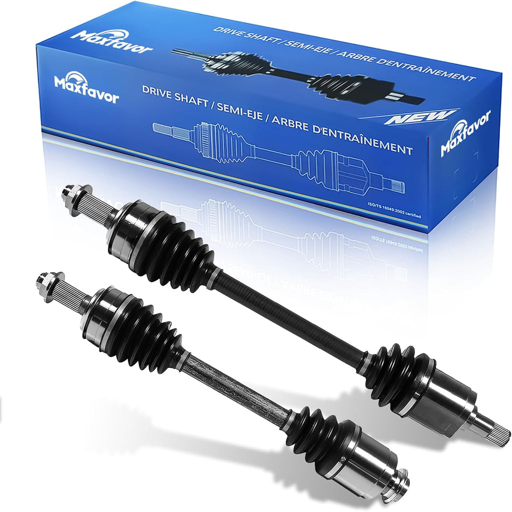 Maxfavor CV Axle Front Pair FWD Fit for Honda Accord 2008-2012 2015-2017