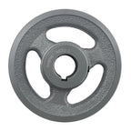 Saelno AK51-1 V Belt Pulley 1 inch Bore 4.95" OD,Mechanical Pulleys Cast Iron for A AX 3L 4L V-Belts,AK511 Pulley