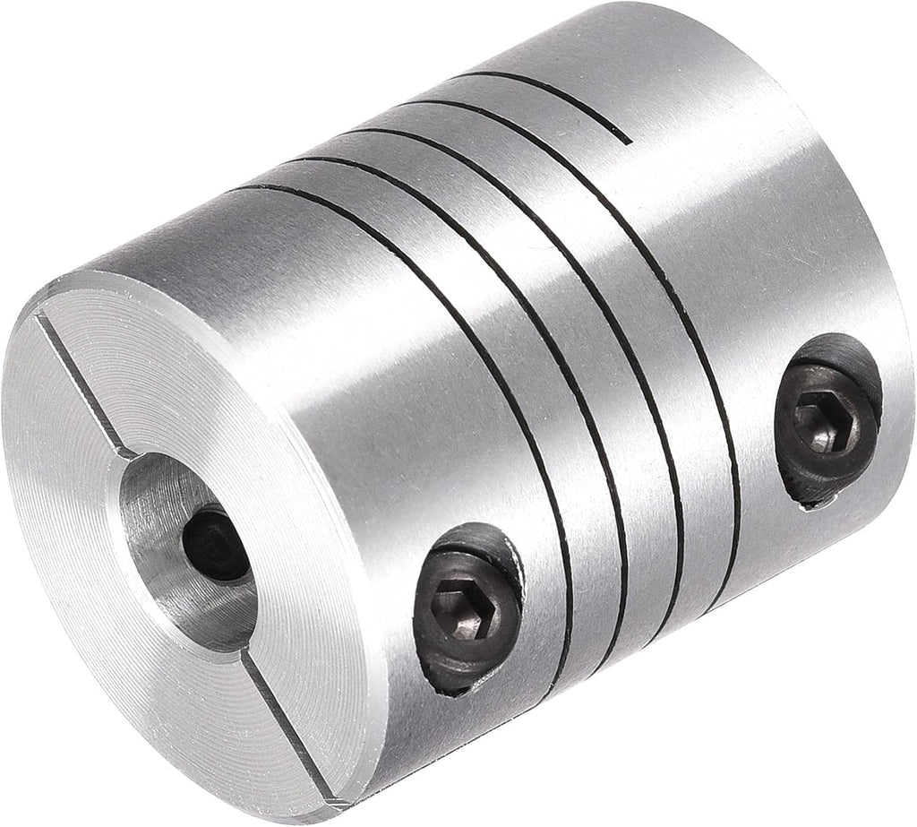 uxcell Motor Shaft 8mm to 9mm Helical Beam Coupler Coupling 25mm Dia 30mm Length