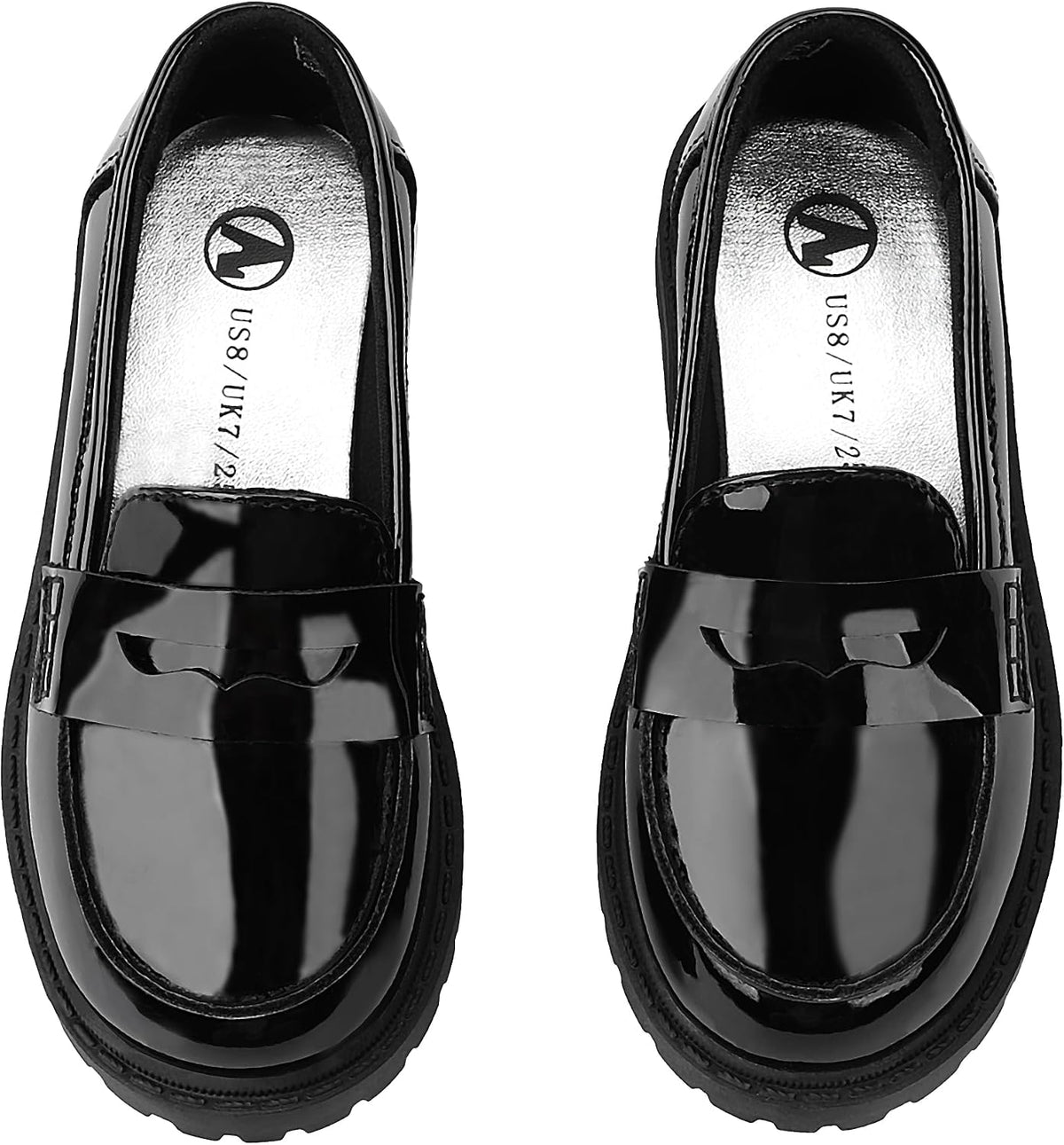 Toddler Girls Penny Loafers School Uniform Shoes
