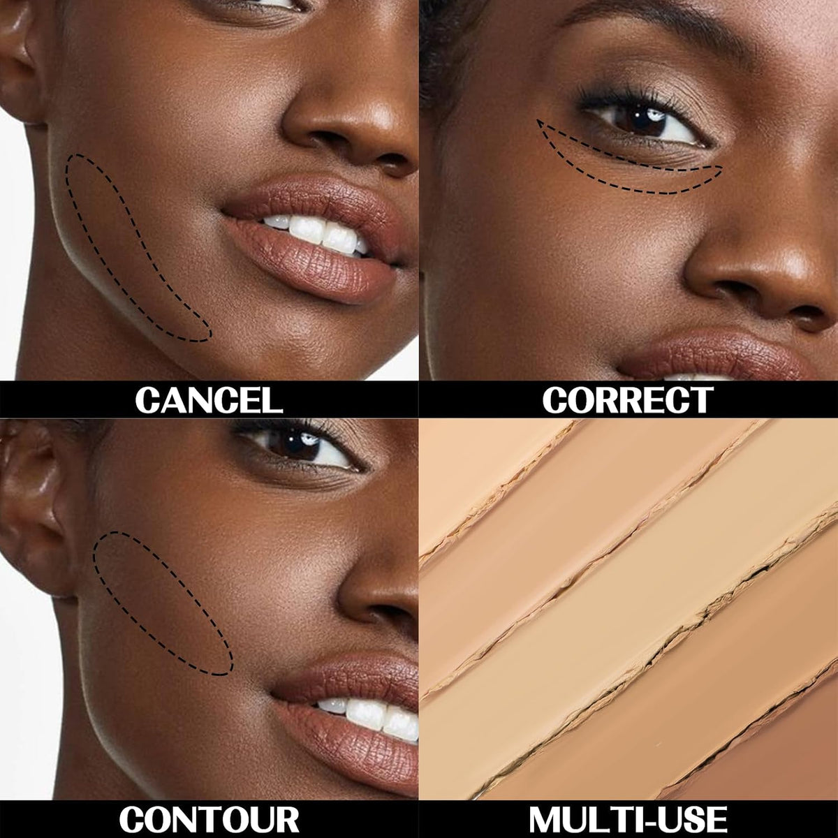 5 In 1 Multi-Use Correcting Concealer Palette