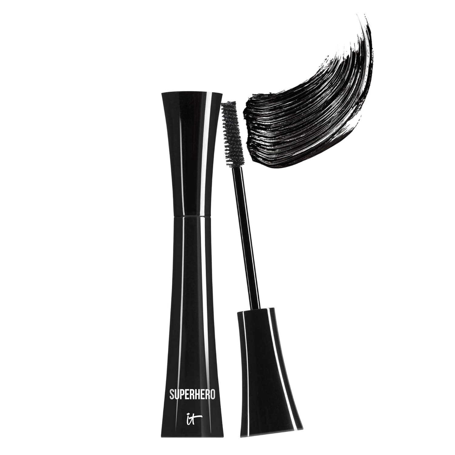 Superhero Elastic Stretch Volumizing + Lengthening Mascara | Lifting & Curling Mascara with Lash-Loving Biotin