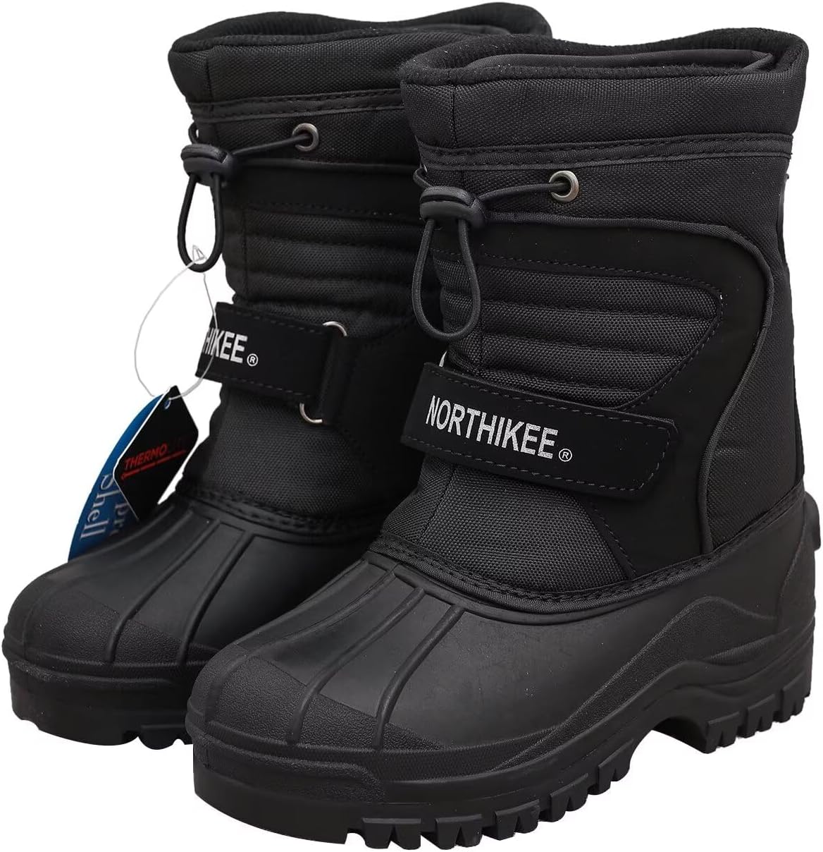 Kid's Outdoor Snow Boots Insulated Boys & Girls Waterproof Winter Snow Boots
