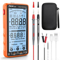 FKM Rechargeable Digital Multimeter Tester Auto-Ranging TRMS 6000 Counts