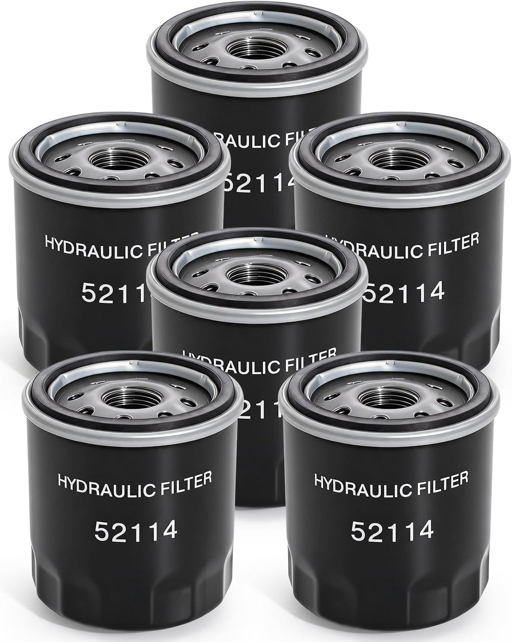 52114 Transmission Oil Filter 6 Pack For Hydro-Gear Toro 109-3321 Exmark