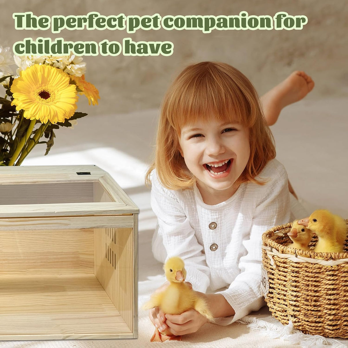 20-Piece Large Chicken Brooder Box, All-in-One Kit Brooder Box, Brooder for Chicks, Quail, Hamsters, Up to 35 Chicks