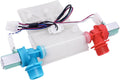 W11025984 NTW4516FW1 Washer Water Inlet Valve Compatible with Whirl-pool Ama-na May-tag Cro-sley Ro-per WTW4616FW0 WTW4616FW1 WTW4616FW2 WTW4715EW2 WTW4810EW1 WTW4810EW2 WTW5000DW1 WTW5000DW2