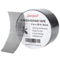 2" x 360" (30FT) Screen Repair Tape, Screen Repair Kit, Black