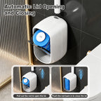 Disposable Toilet Brush Set, 35 Refills