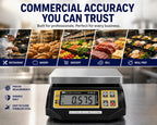 NTEP Certified Commercial Food Scale, Legal for Trade Portion Control SI Series Scale