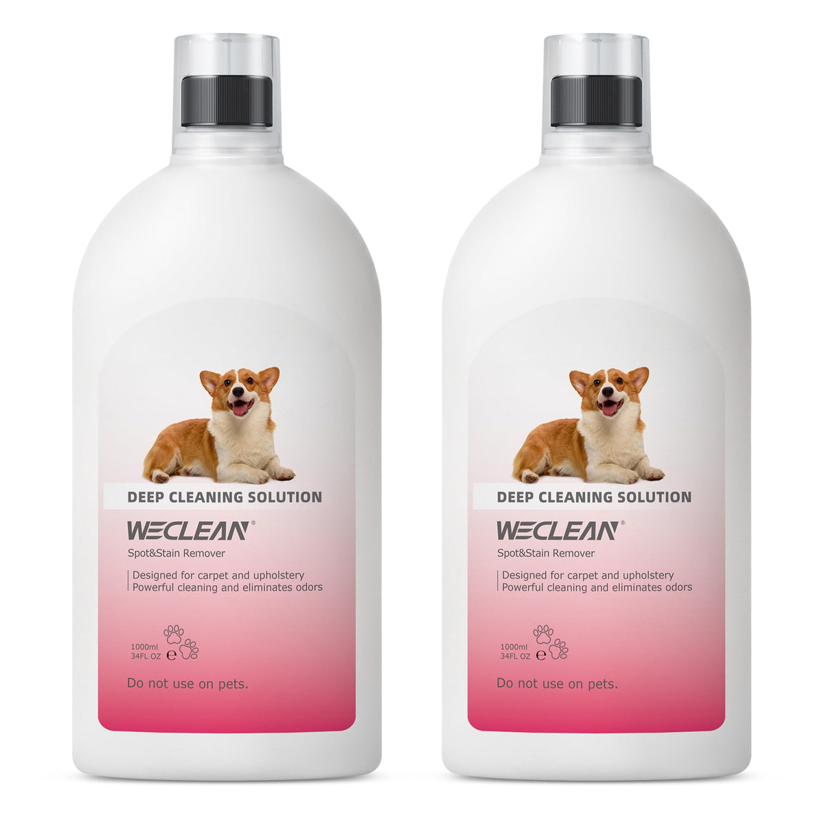 Carpet Cleaner Solution, 34 oz | Deep Cleaning Formula
