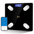 Digital Simple Bathroom Scale, Home Practical Body Fat Scale with Led Display, Body Composition Analyzer with