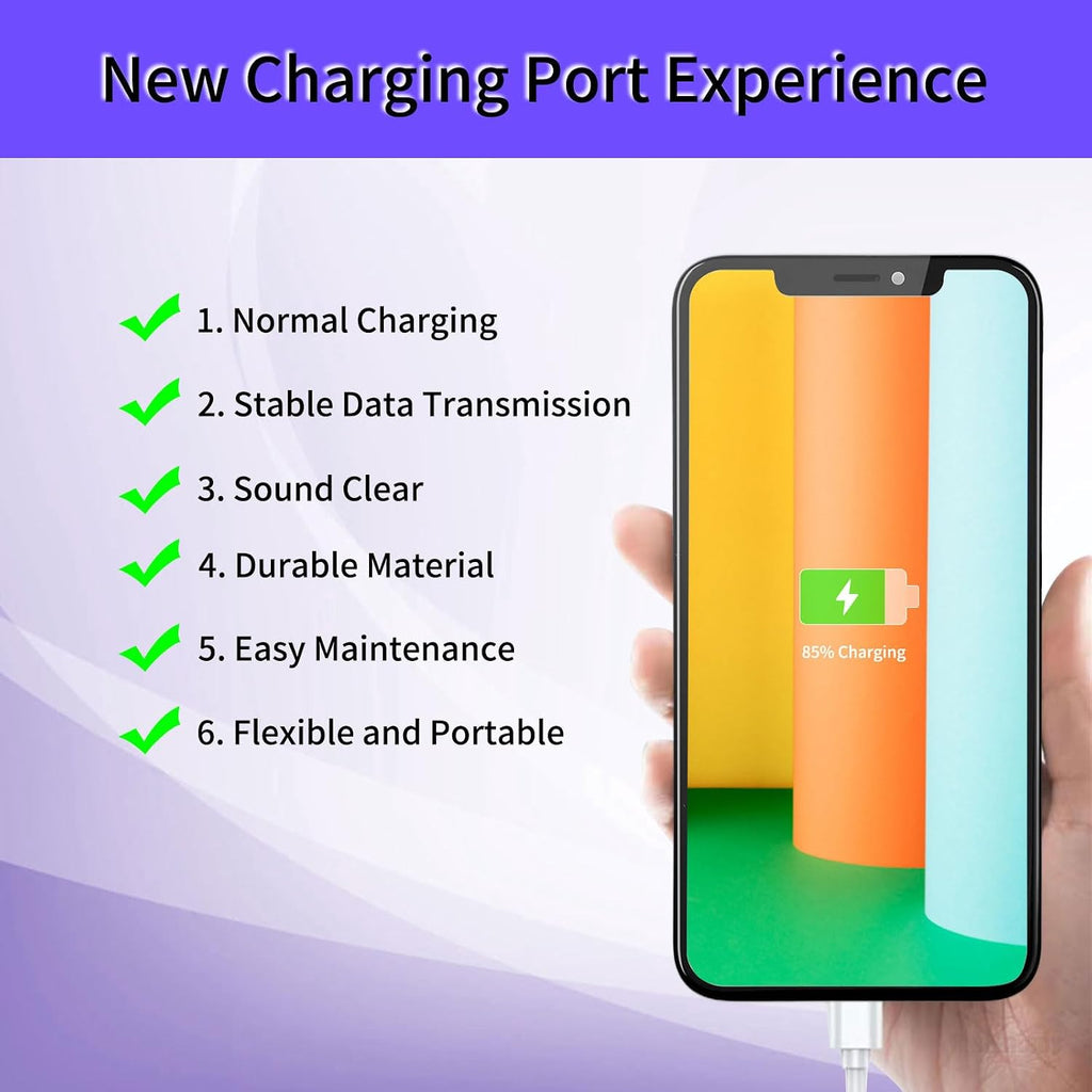 Dock Connector Charging Port Replacement for iPhone 12 Pro Max