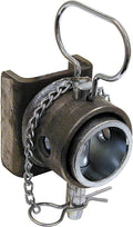 Buyers Products 3005528 Replacement Swivel Jack Mount, Weld On Trailer A Frame Jack Mount Kit with Safety Pin Chain