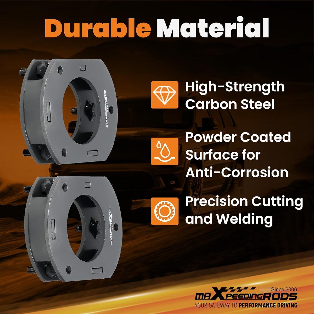 maXpeedingrods 2" Front Leveling Kit for Jeep Grand Cherokee WK2 2011-2022