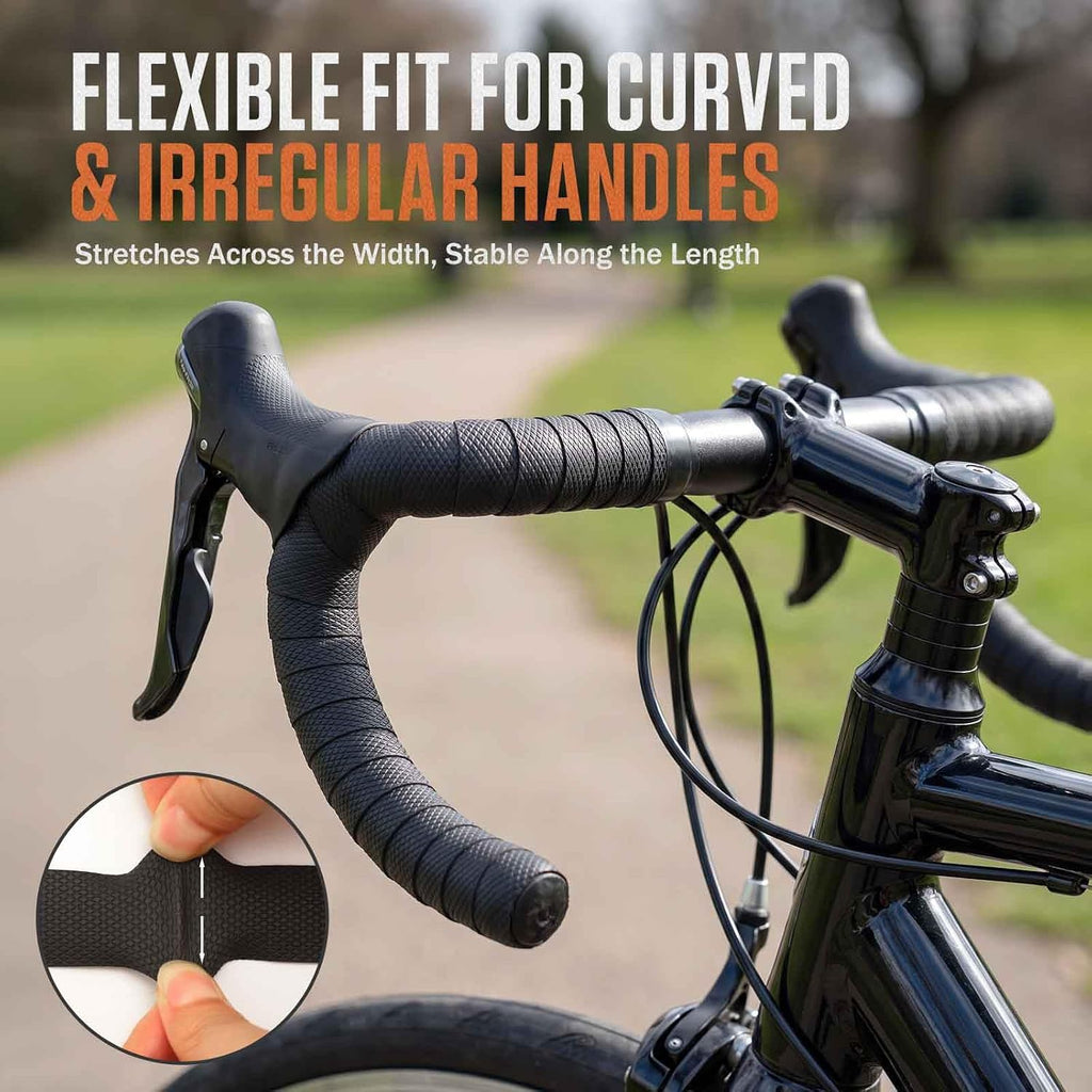 Anti-Slip Rubber Grip Tape for Handle with Non-Abrasive Comfort