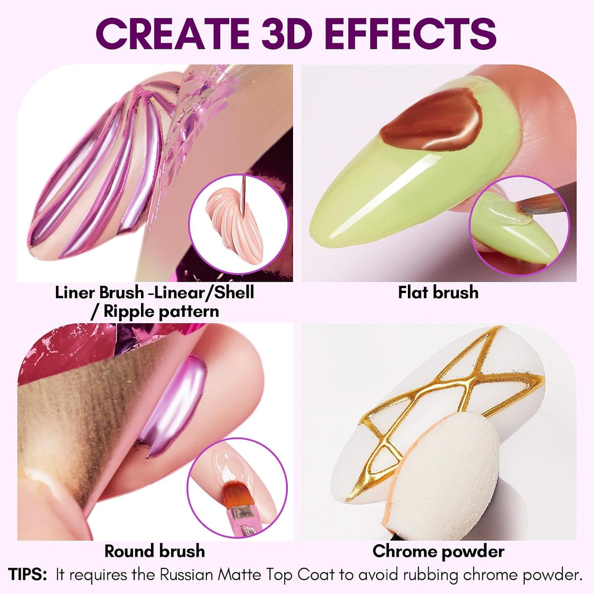 3D Nail Gel: Nail Foil Glue Transfer Gels 8g for Partial Transfer