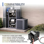 Pf52475 75VA Multi-Tap Class 2 Foot Mount Transformer Fit for Packard