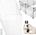 12 Pack Pet Cage Liner Protection Rabbit Cage Urine Guard Clear Cage Edge Liner Guinea Pig Side Lining Habitat Siding