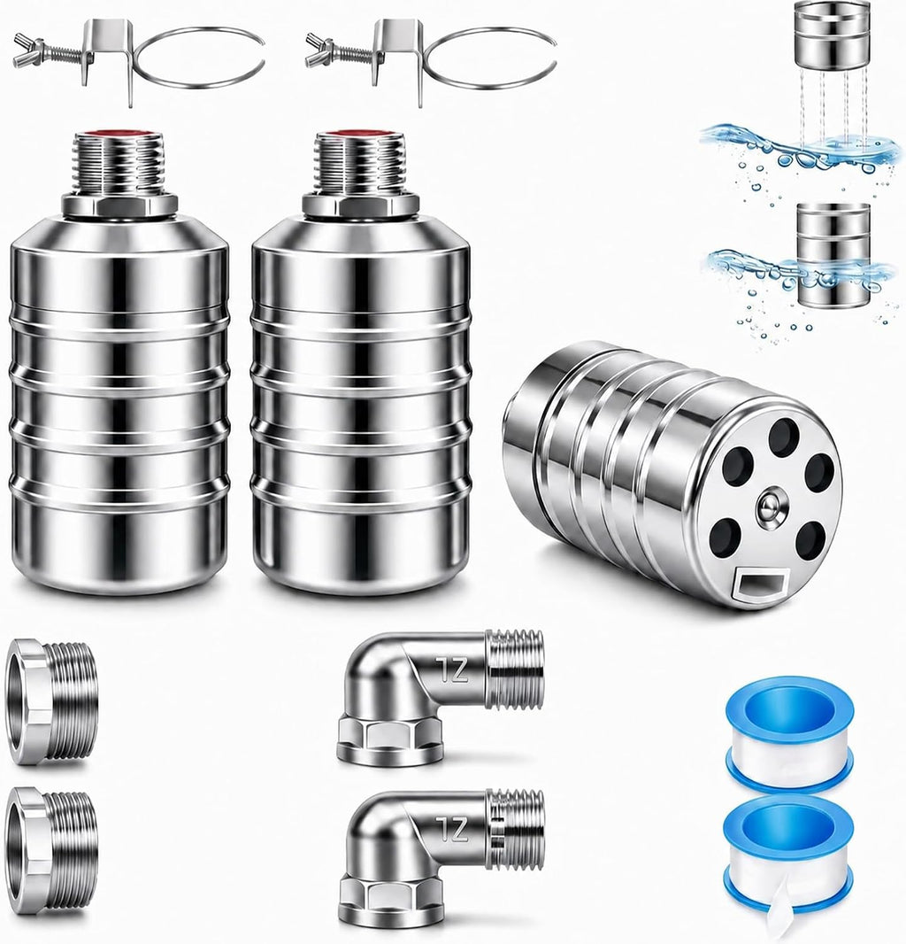 Automatic Float Valve for Water Tank, Tank Float Valve 1/2" & 3/4"