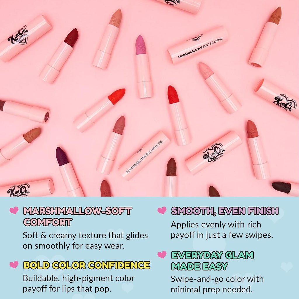 Beauty Marshmallow Butter Lippie, Soft Creamy Lipstick