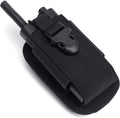 Universal Radio Holster Tactical Two Ways Radio Holder Compact Elastic Walkie Talkies Pouch Nylon Case w/MOLLE Strap