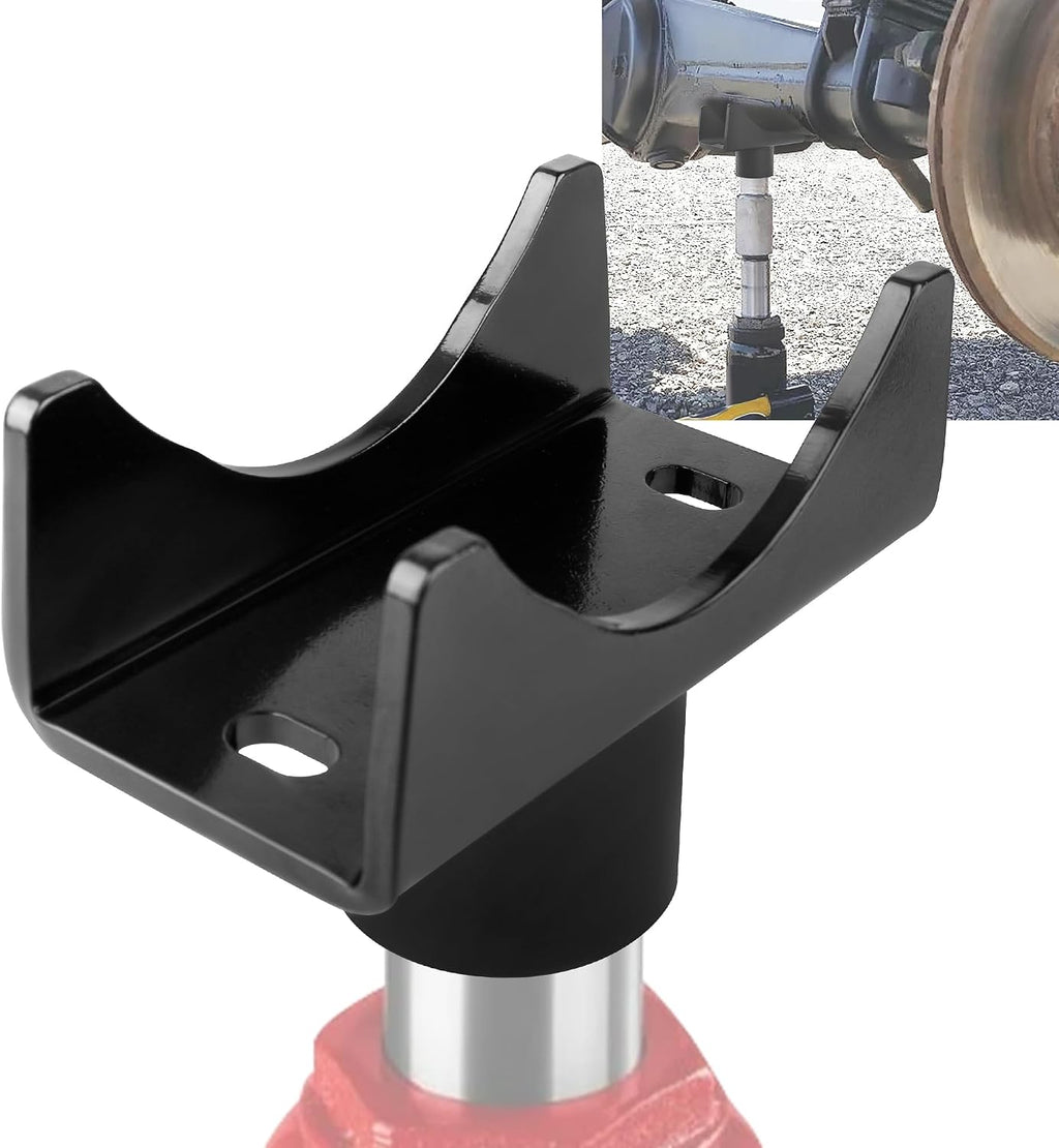 Bottle Jack Axle Adapter for 2-4 in Round and 2 in Square Axles