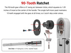 TEKTON 1/2 Inch Drive Split Beam Torque Wrench | TRQ62222