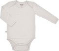 100% Superfine Merino Wool Baby Bodysuit - Long Sleeve Bodysuit for Boy and Girl - Tagless Neck Bodysuit for Unisex