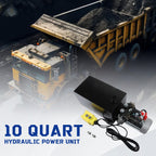 10 Quart Hydraulic Power Unit Electric Hydraulic Pump 12V DC Double Acting