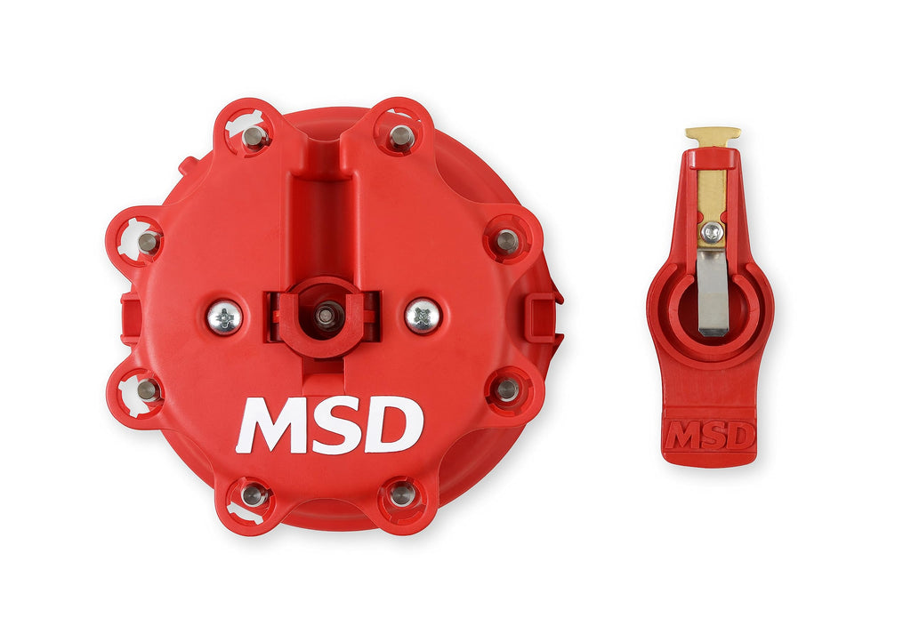 MSD 8482 Distributor Cap and Rotor Kit Red