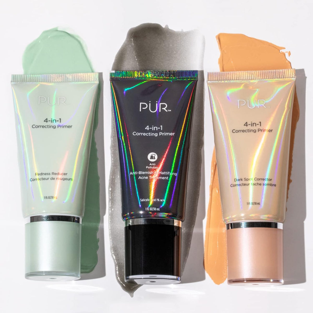 PÜR 4-in-1 Correcting Primer, Redness Reducer - Face Primer