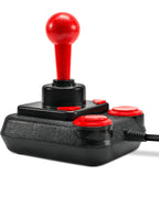 SL-650212-BKRD Competition PRO EXTRA USB Joystick - Anniversary Edition, Retro-Arcade-Stick, schwarz-rot