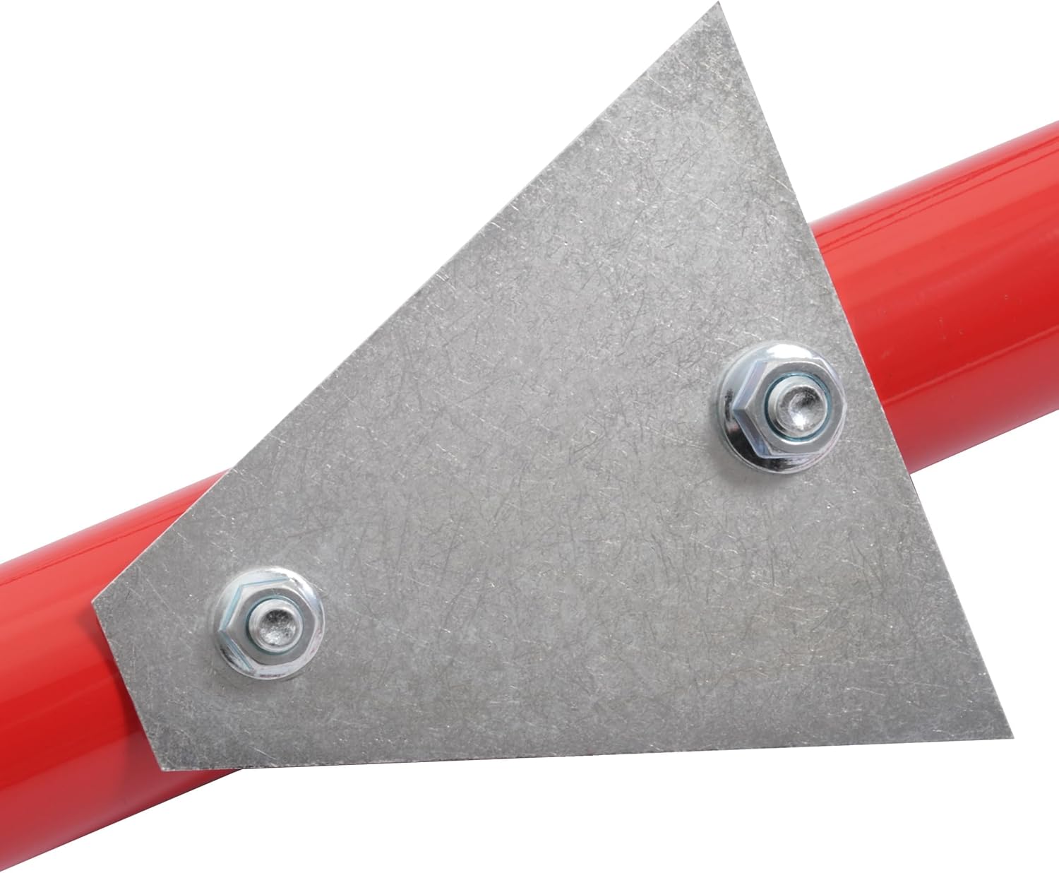 Mailbox Support Post with Swinging Boom Arm, Both Rural and | Residential Outside Stand Red+Silvery 40-inch Mailbox