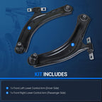 Autoround Front Lower Control Arm Fit for Nissan Rogue 2008-2013