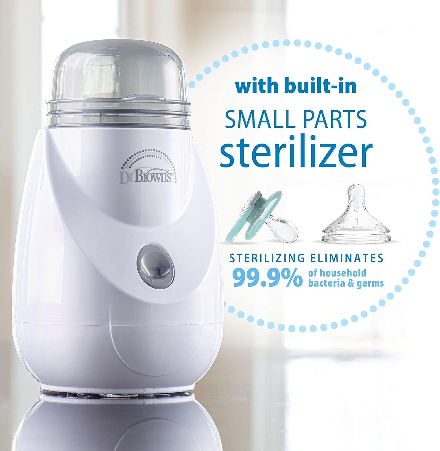 Insta-Feed Baby Bottle Warmer and Sterilizer for Baby Bottles and Baby Food Jars, BPA-Free Plastic