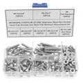 #8-32 UNC 304 SS Knurled Socket Head Cap Screws Nuts & Washers Kit