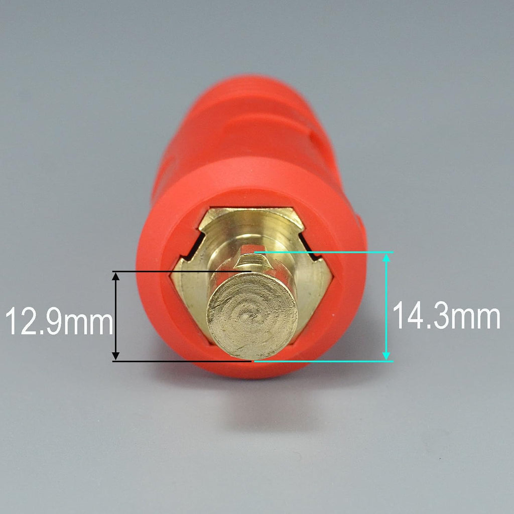 RIVERWELD TIG Welding Cable Panel Connector Plug DKJ35-50 315A 2pcs
