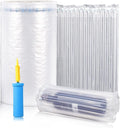 Inflatable Bubble Wrap Roll,12 inch x165 Feet, Inflatable Air Pillow Column Wrap for Packaging Moving Shipping