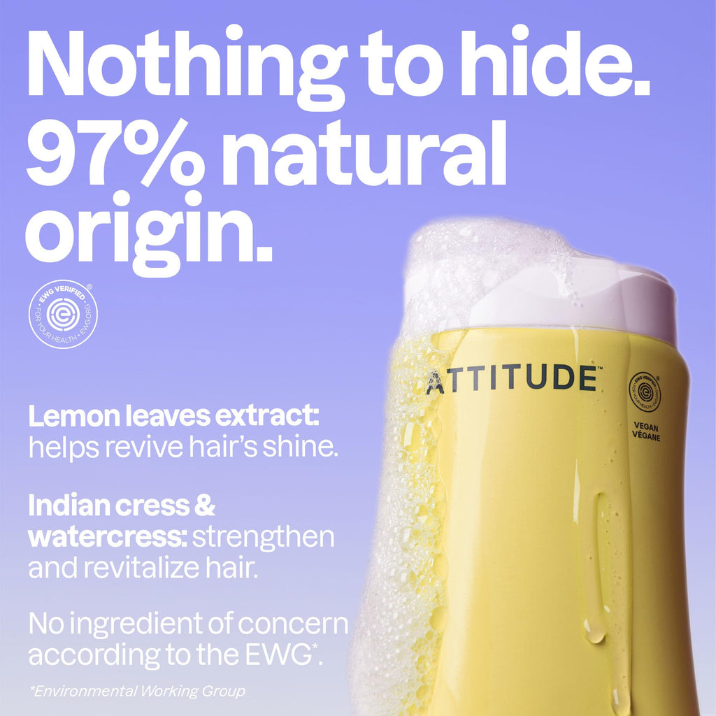 Clarifying Shampoo for Build Up & Oily Hair, EWG Verified 16 Fl Oz