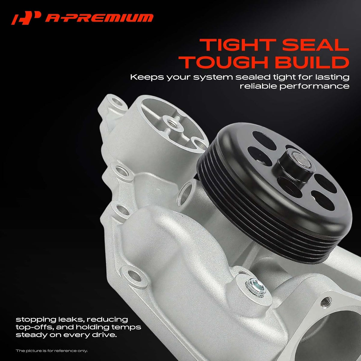 A-Premium Engine Water Pump (OHV V8 5.7L 6.1L) Compatible with Dodge, Jeep