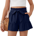 Girl's School Uniform Shorts | 5-14Y Kids, Back to School Short Pants, Adjustable Waistband, Teen Casual Pull-on
