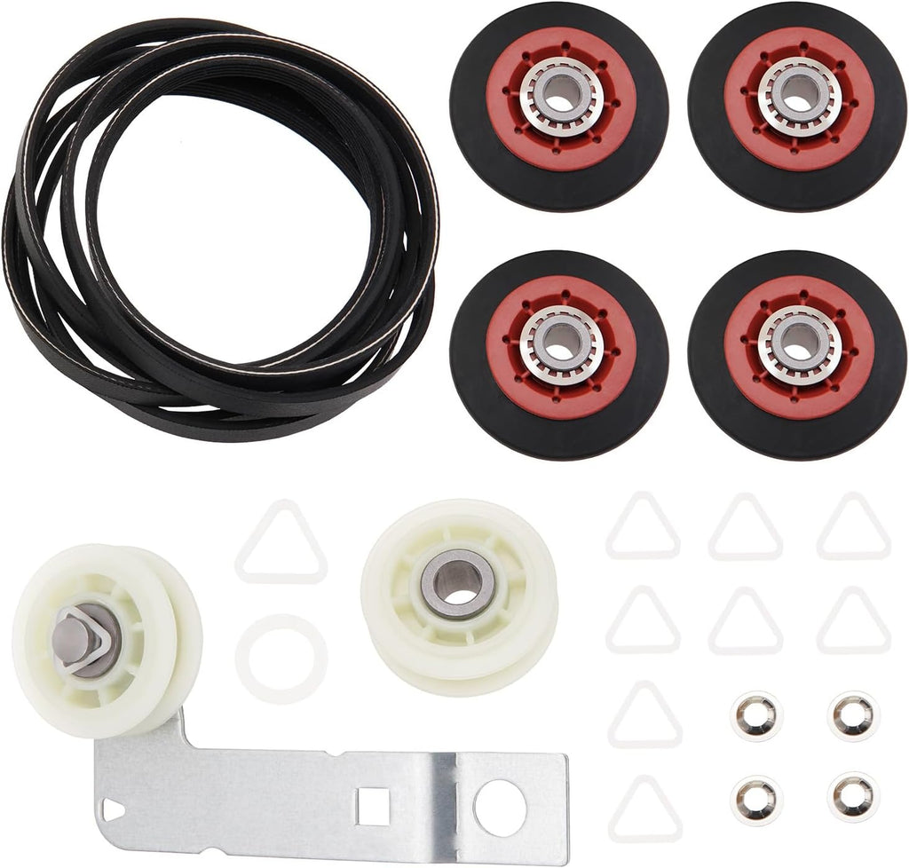 MED5630HW2 MED6230HW0 Dryer Repair Kit and Idler Pulley Replace for Maytag