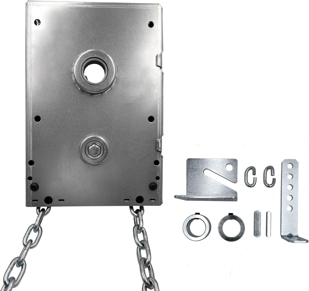 Garage Door Chain Hoist - 4:1 Reduced Drive Heavy Duty Hoist for Roll Up Doors and Jackshaft Garage Door Openers
