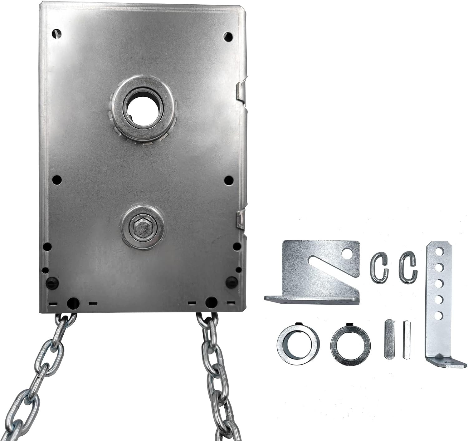 Garage Door Chain Hoist - 4:1 Reduced Drive Heavy Duty Hoist for Roll Up Doors and Jackshaft Garage Door Openers