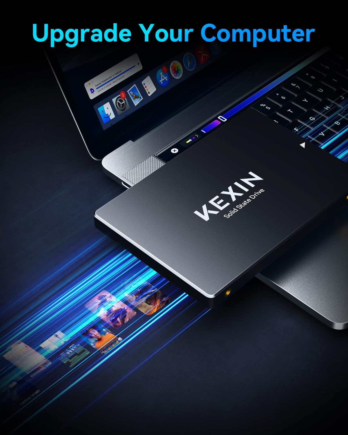 64GB SATA III Internal SSD 2.5" Internal Solid State Drive 64G up to 280MB/s SATA 3.0 Internal Drive 3D NAND Flash