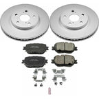 PowerStop Z17 Brake Pad & Fully Coated Rotor Kit Front CRK6990
