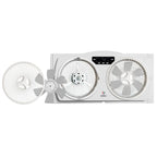 Smart Window Dual Fan | WiFi App Controlled 3 Speed + Multi-Function Detachable Blades Easy Clean Reversible Air Flow