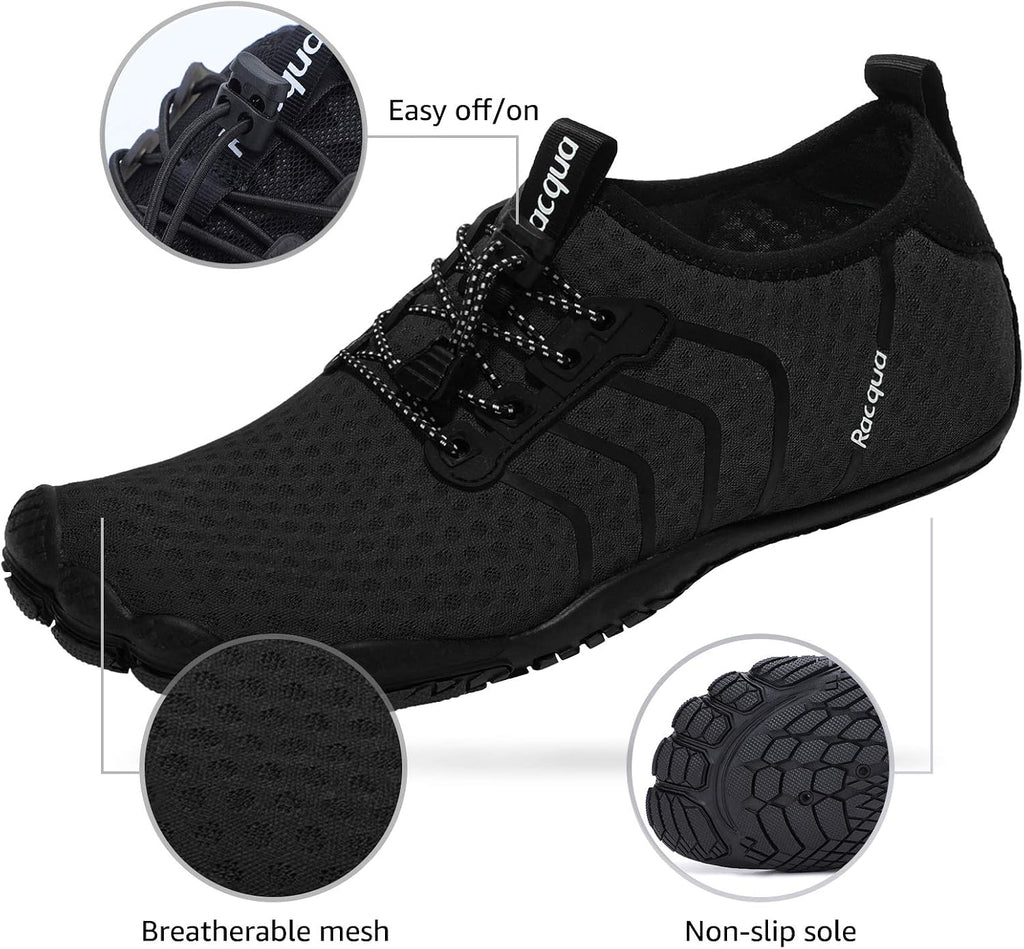Water Shoes Quick Dry Barefoot Beach Sport Swim Shoes for Men Women