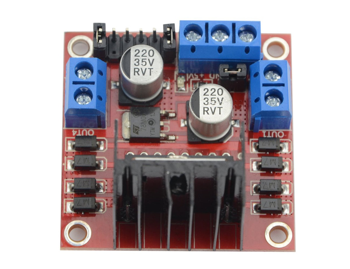 WMYCONGCONG 5 PCS L298N Motor Drive Controller Board Module Dual H Bridge DC Stepper Module
